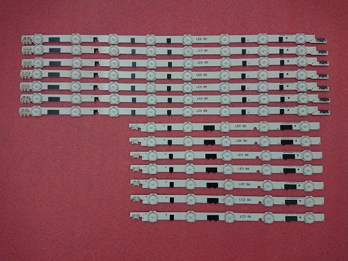 14 PCS Replacement LED strip for UA40F500 SAMSUNG 2013SVS40F L 8 R 5 D2GE-400SCA-R3 D2GE-400SCB-R3